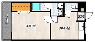 高宮駅 徒歩7分 2階の物件間取画像